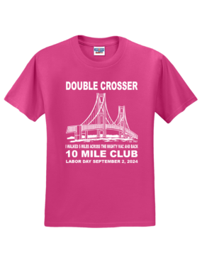Mackinac Bridge Walk Double Crosser