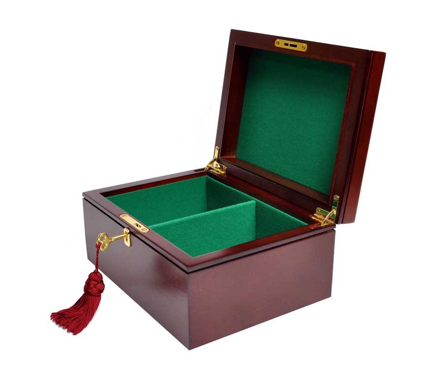 Premium Chess Box – Mahogany