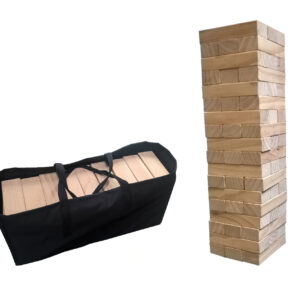 Giant Wood Block Stacking Game