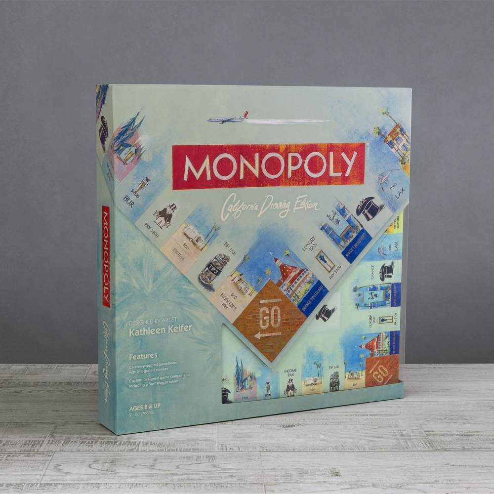 Monopoly California Dreaming by Kathleen Keifer