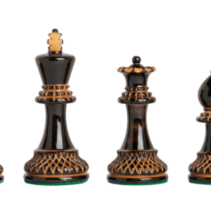 The Burnt Grandmaster Series Chess Set