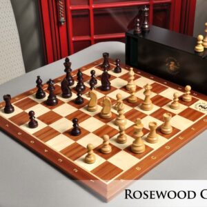 The Championship Series Chess Set, Box, & Board