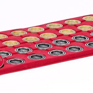 Giant Metal Backgammon Checkers