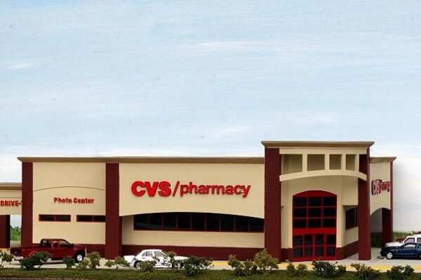 #CVS-001 CVS Pharmacy kit in HO scale